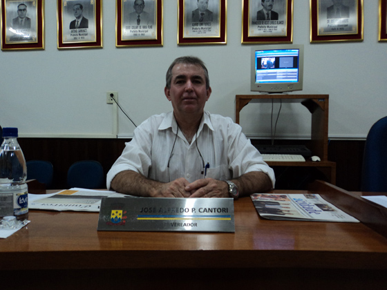 Zinho Cantori, vereador